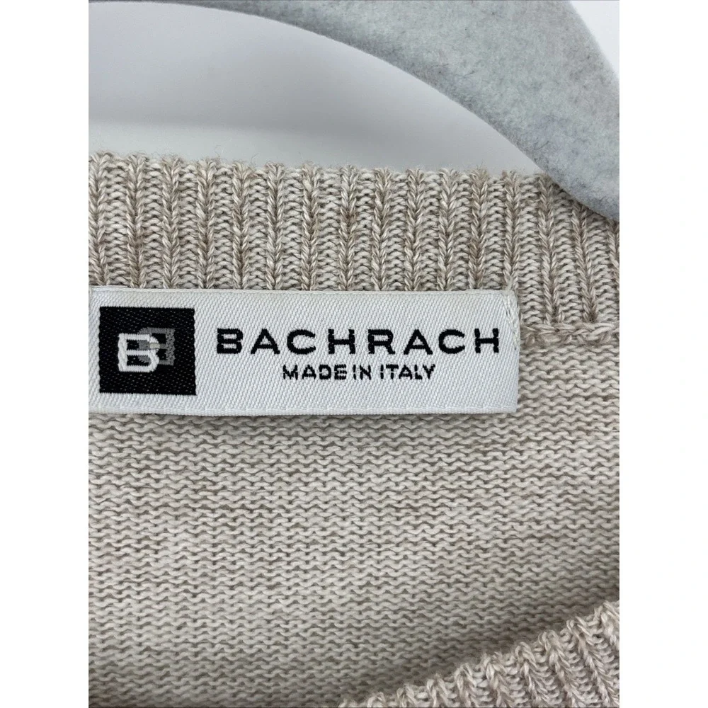 Bachrach Knit Sweater‎ Vintage Y2K 90's Men's Size Large Wool Blend